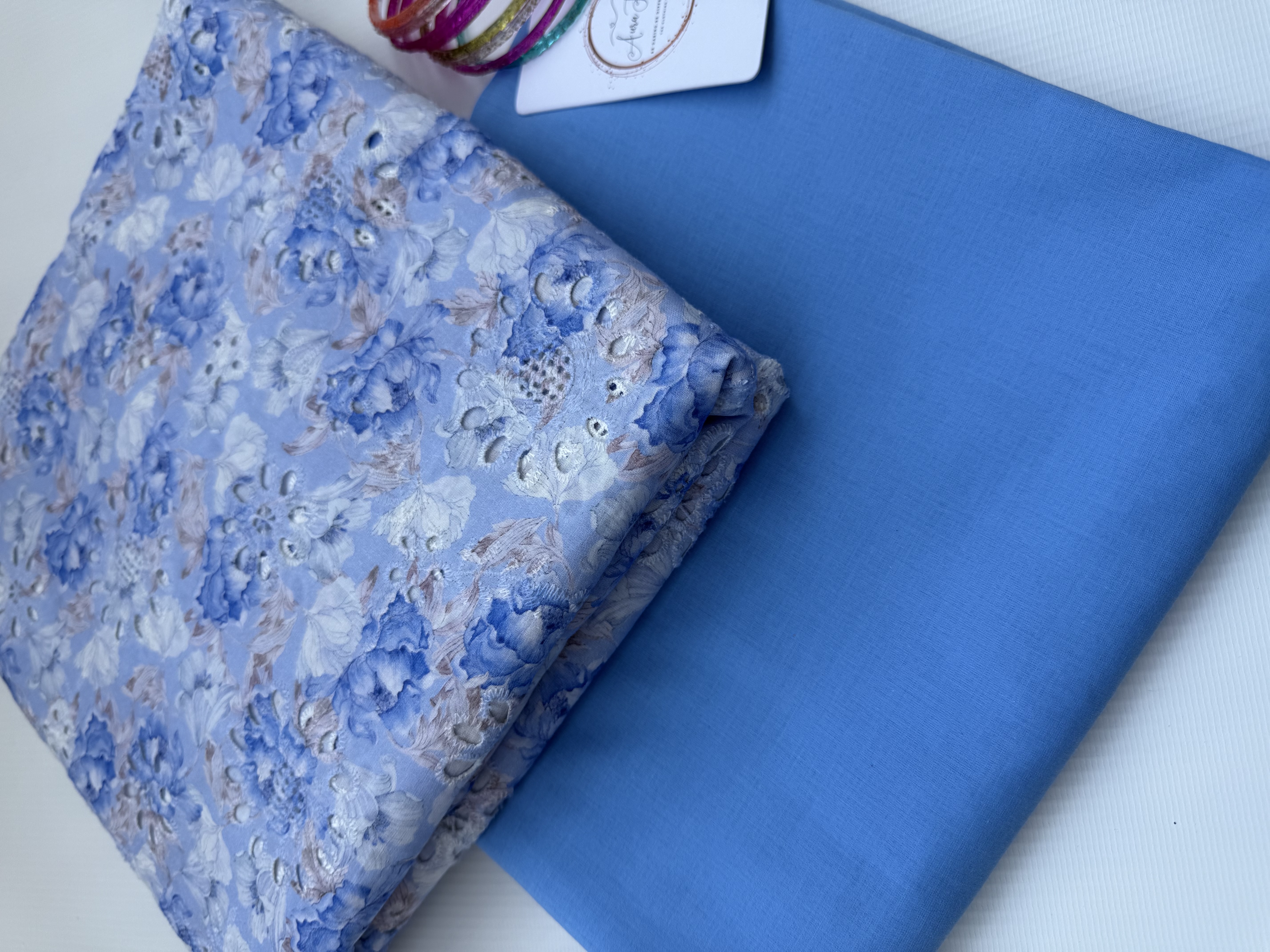 Printed Chikankari Lawn 2 Piece Suit for Women - D9