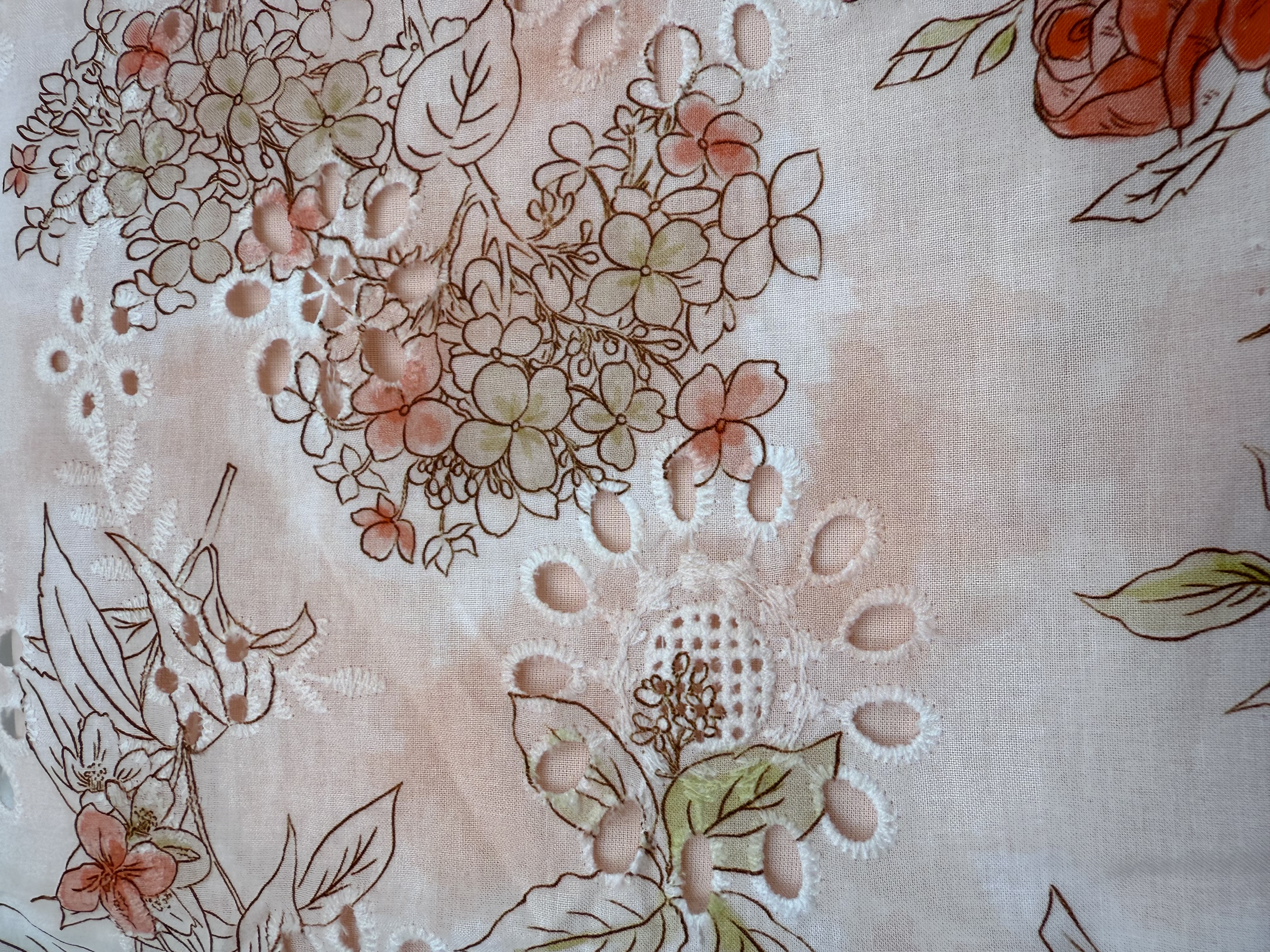 Printed Chikankari Lawn 2 Piece Suit for Women - D7