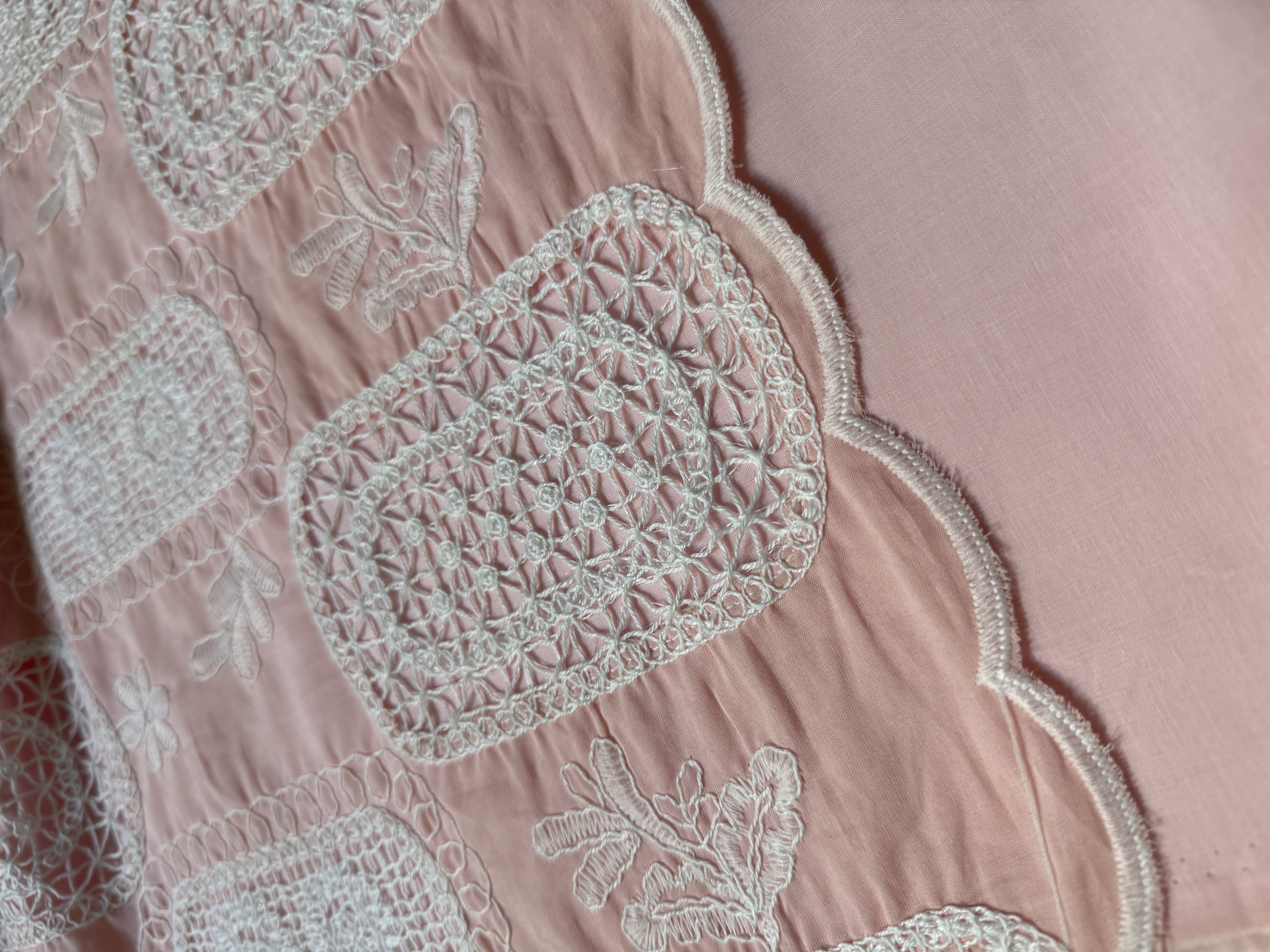 2 Piece Unstitched Crocia Chikankari Suit with Plain Trouser (D2)