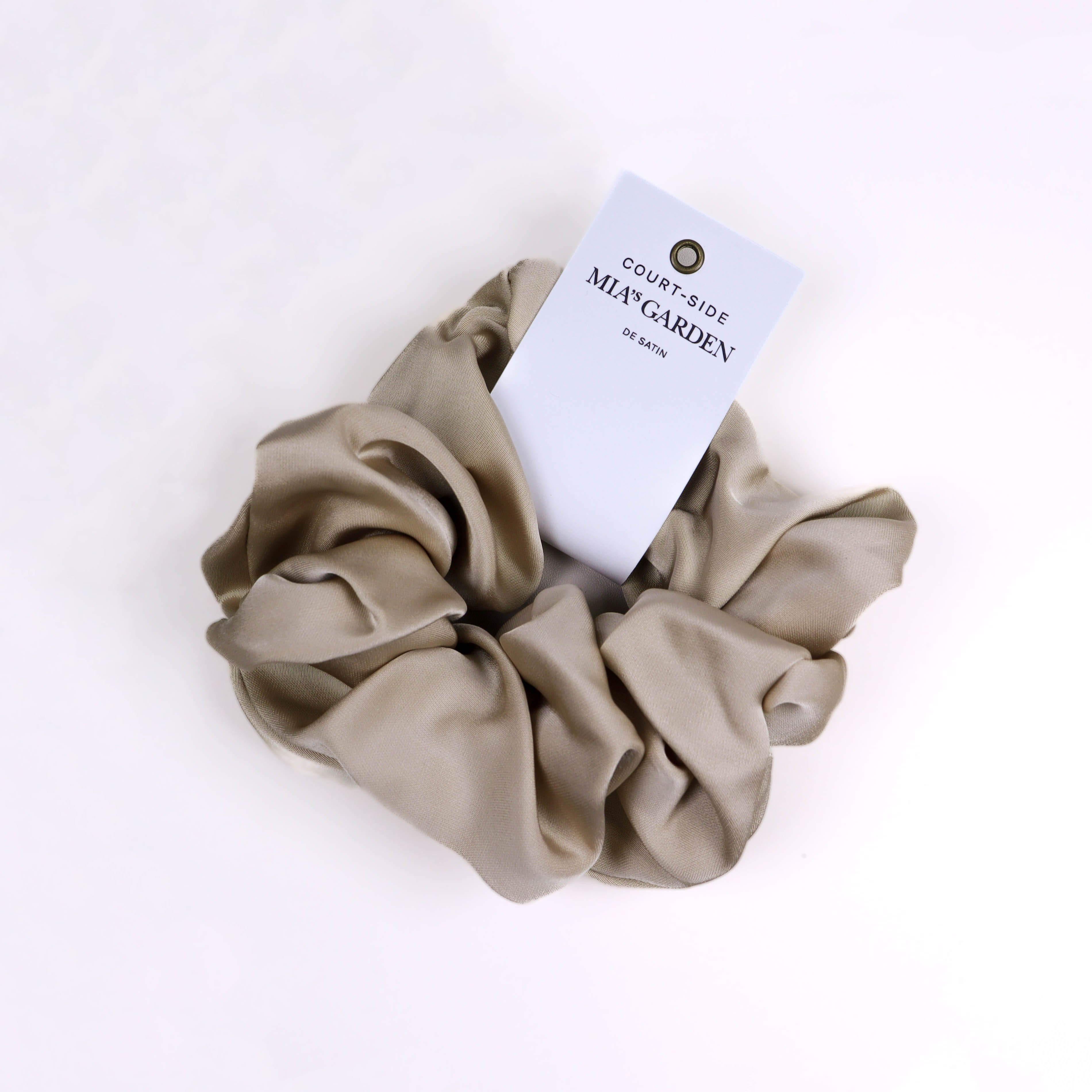 Satin scrunchie - Fleur