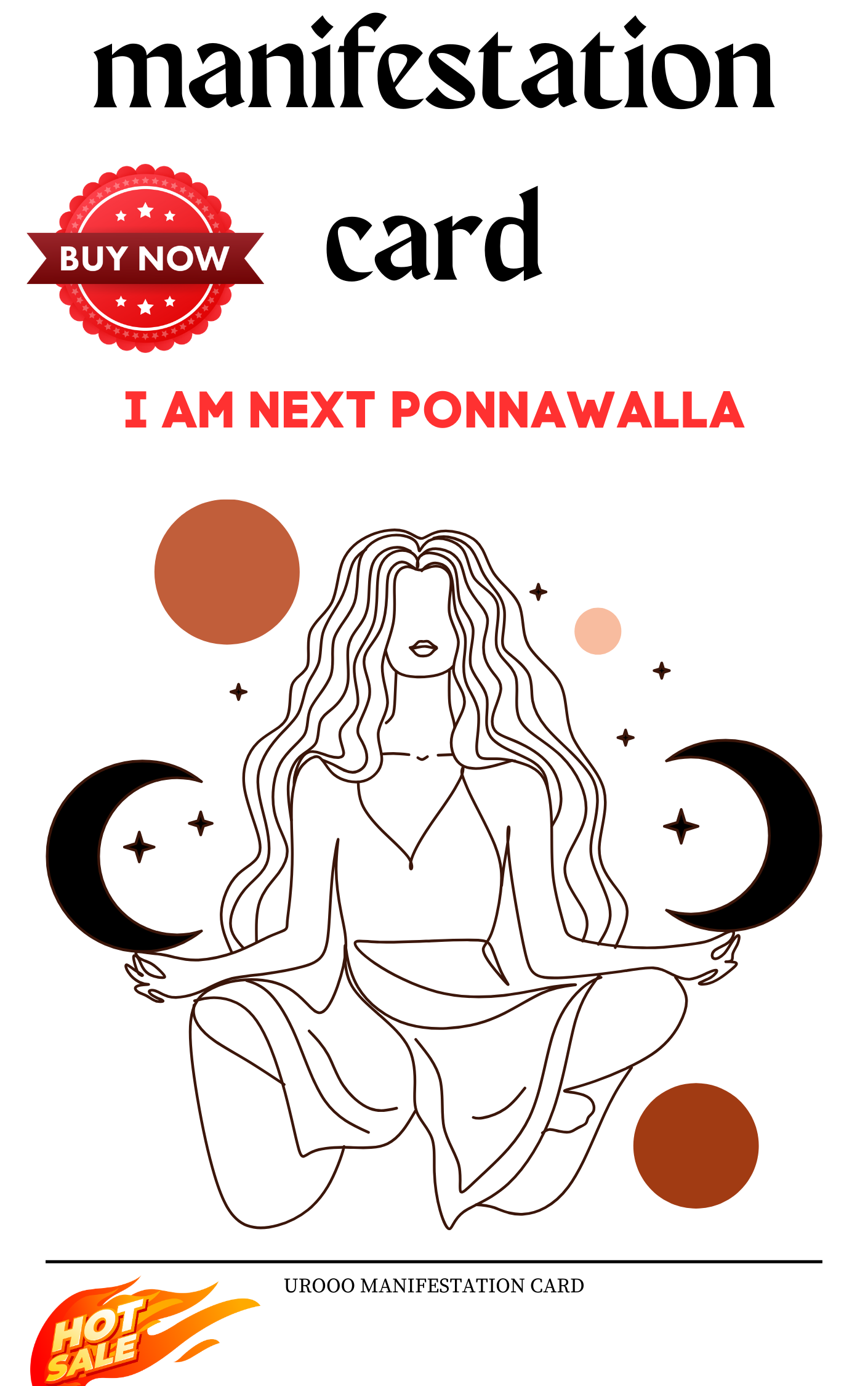 MANIFESTATION CARD - I AM NEXT PONNAWALLA