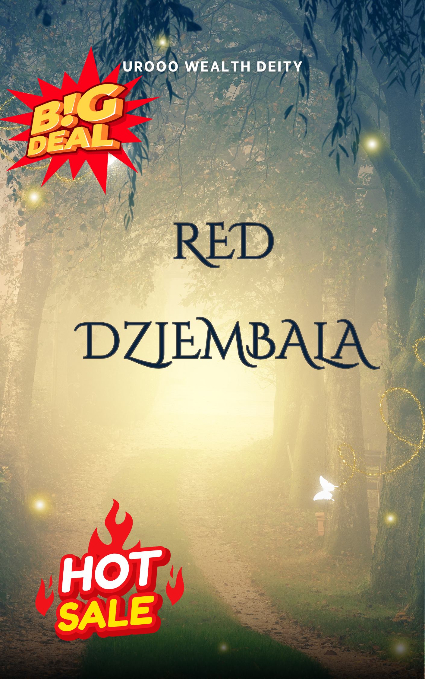 UROOO WEALTH DEITY - RED DZJEMBALA