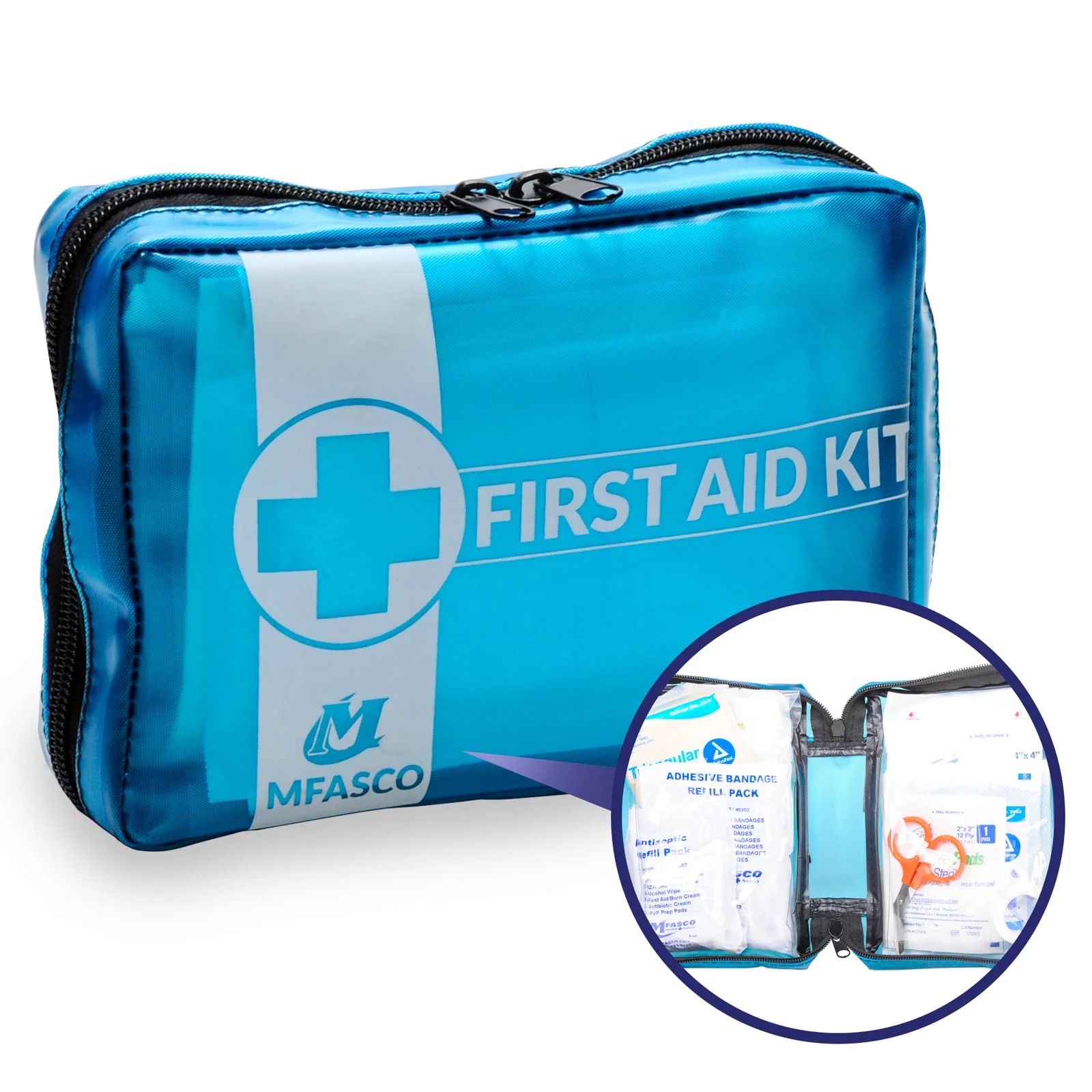 Plug N Patch Blue Transparent Kit