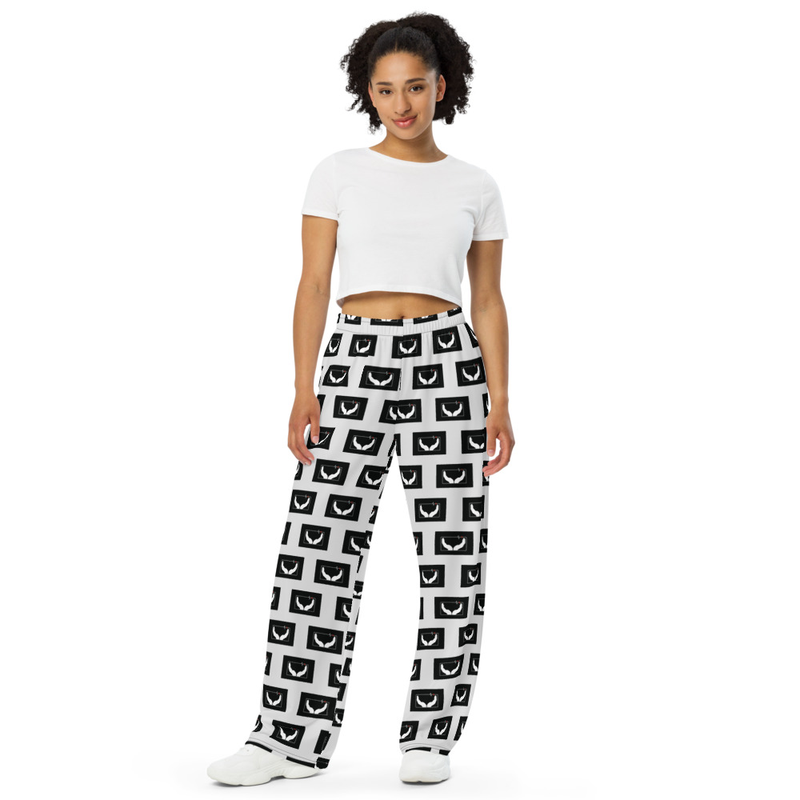 All-over Hands on PJ Pants Ghost Grey