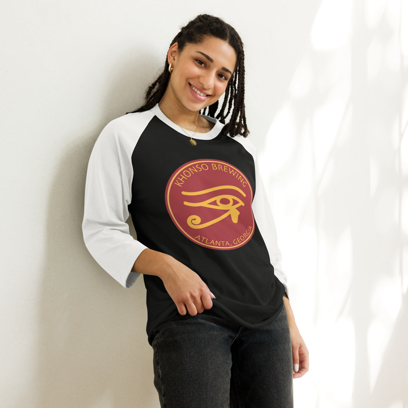 Khonso Eye 3/4 Sleeve Raglan Shirt
