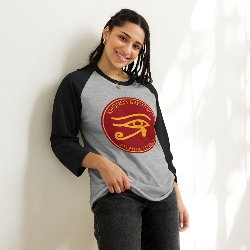 Khonso Eye 3/4 Sleeve Raglan Shirt