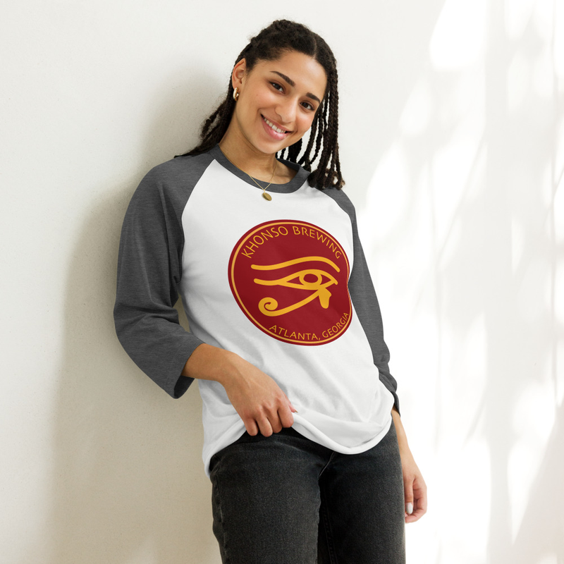 Khonso Eye 3/4 Sleeve Raglan Shirt