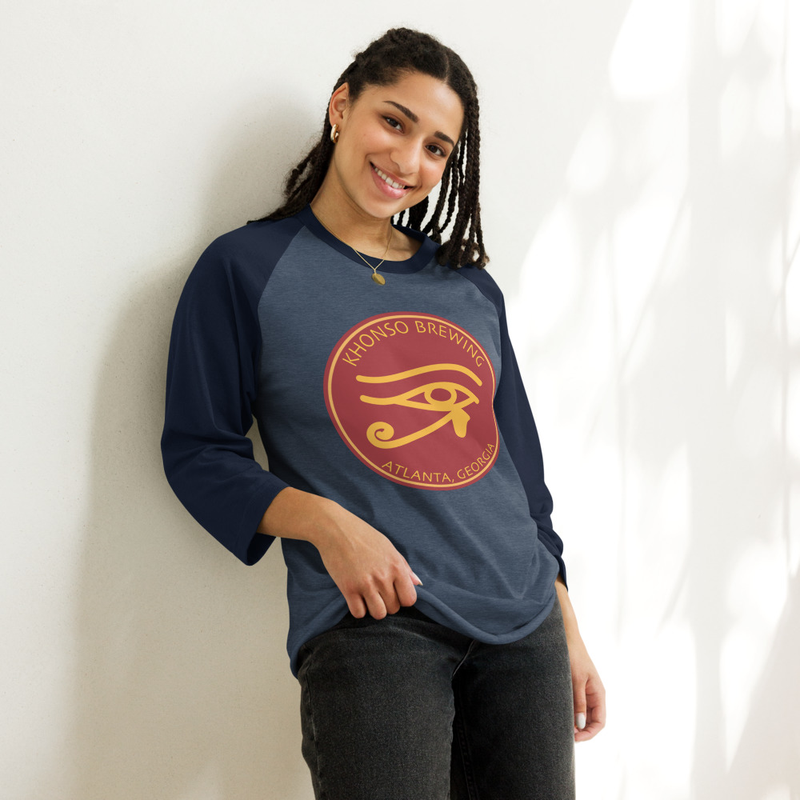 Khonso Eye 3/4 Sleeve Raglan Shirt