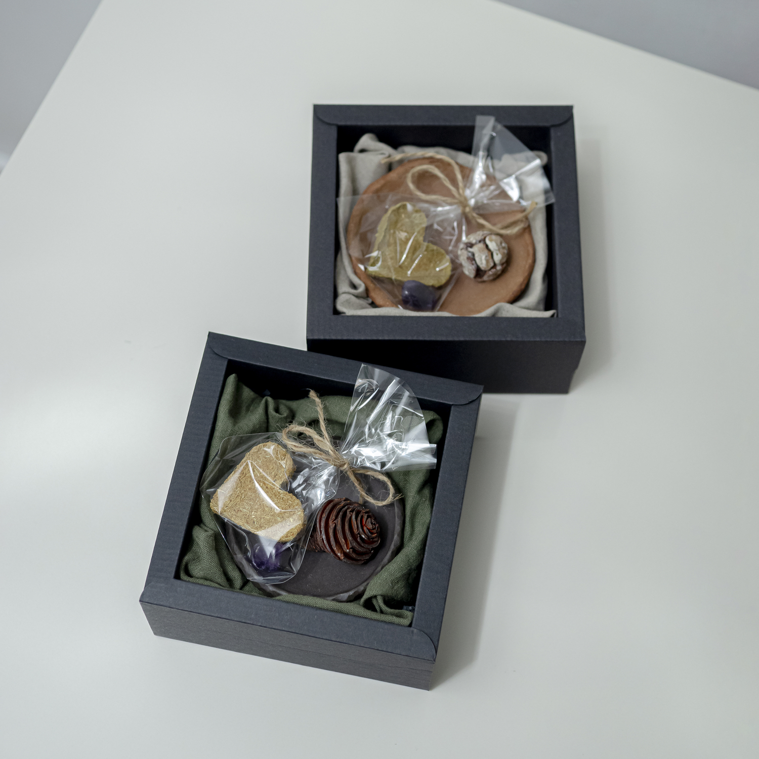 Dovanų rinkinys MIŠKO ŠIRDIS | Pilka