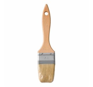 Flat paint brush