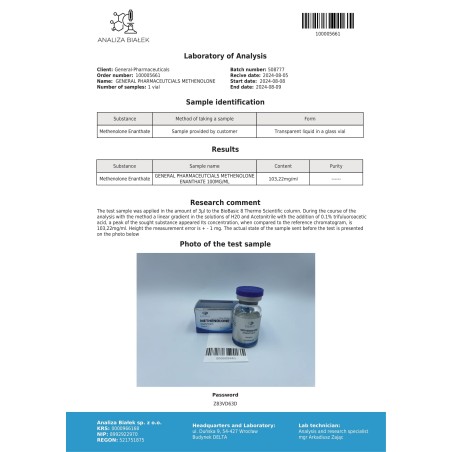 Metenolona Enantato 100mg/ml