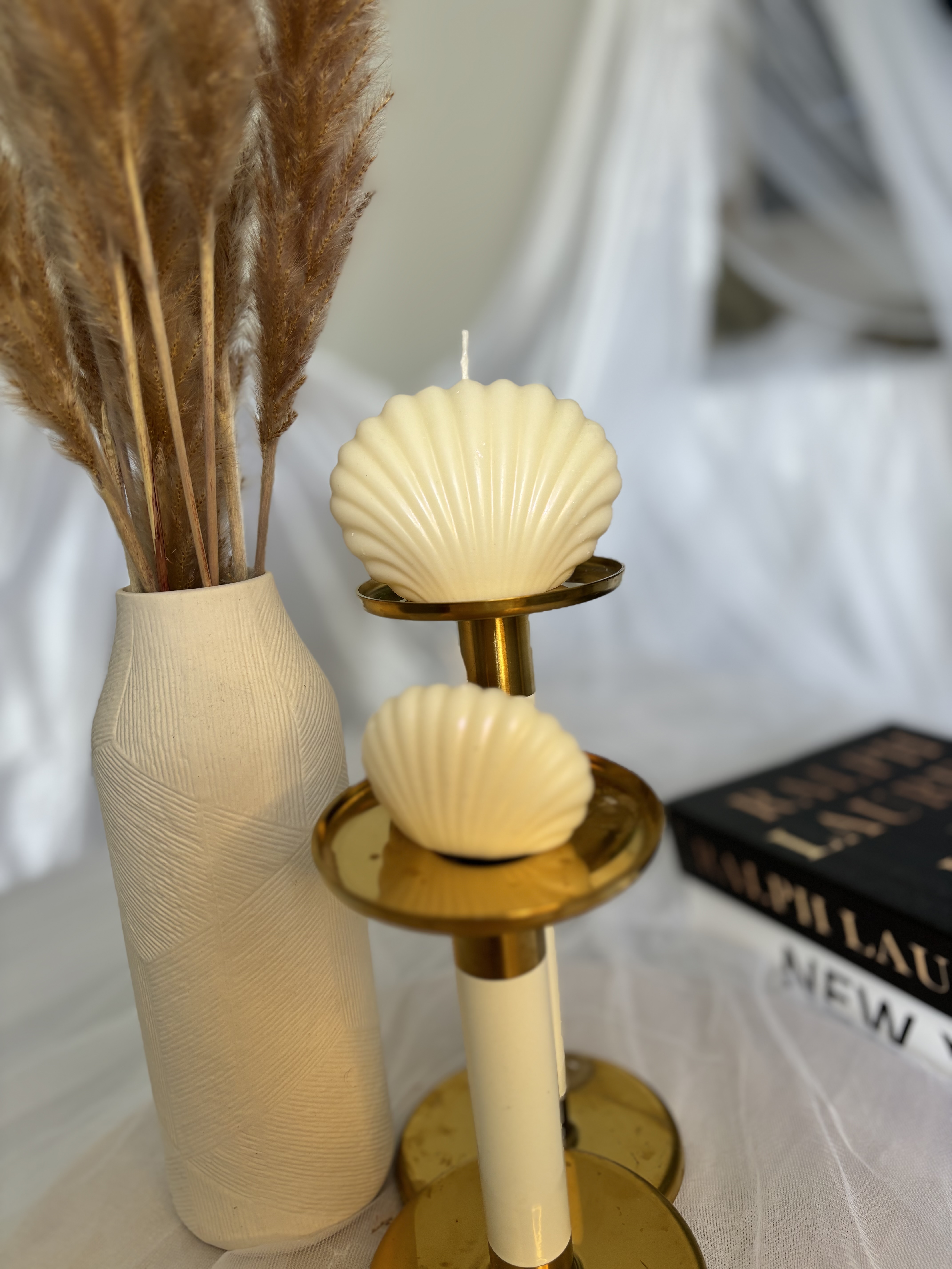 Bougie Coquillage