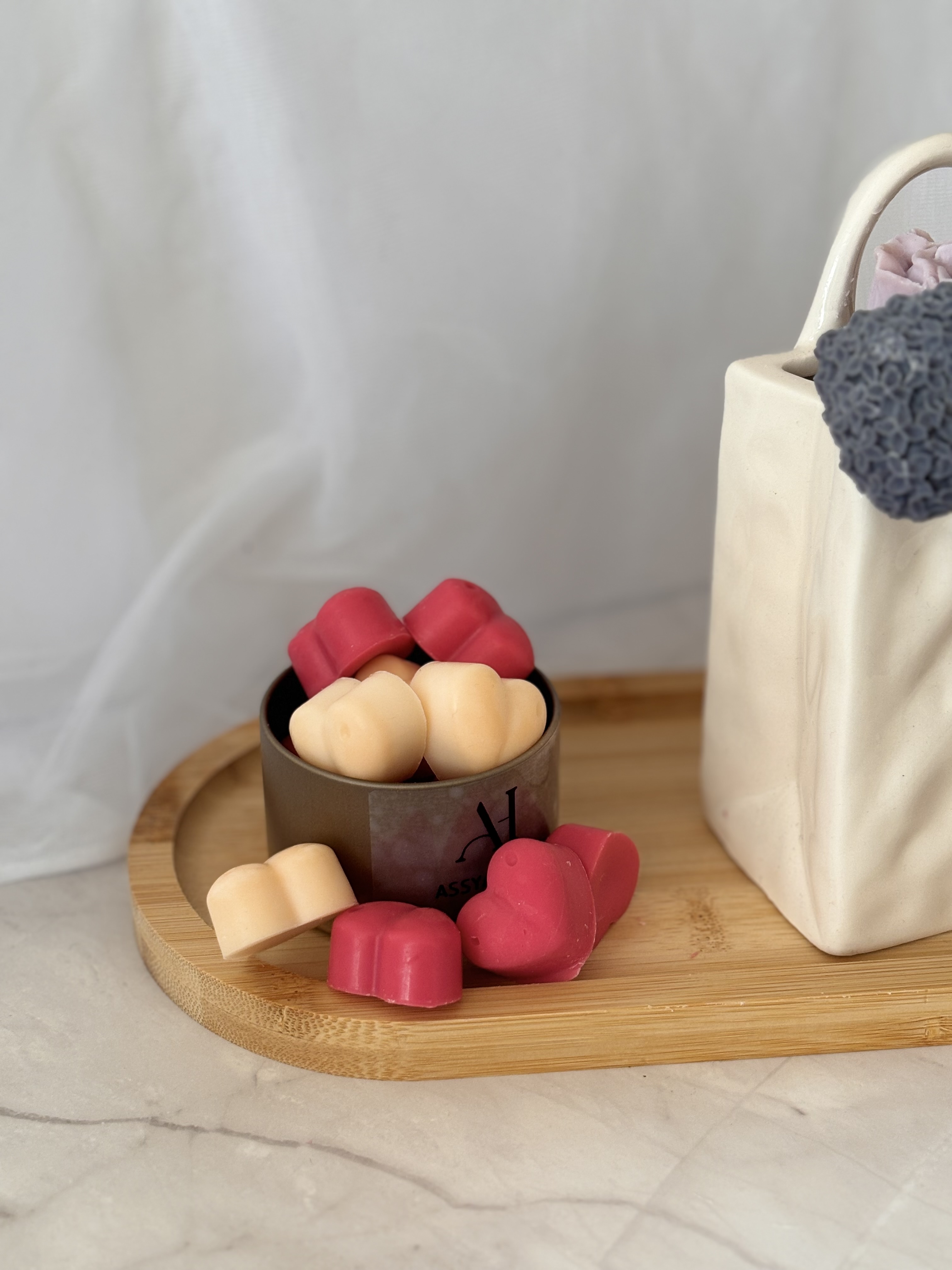 Fondants coeurs parfumés