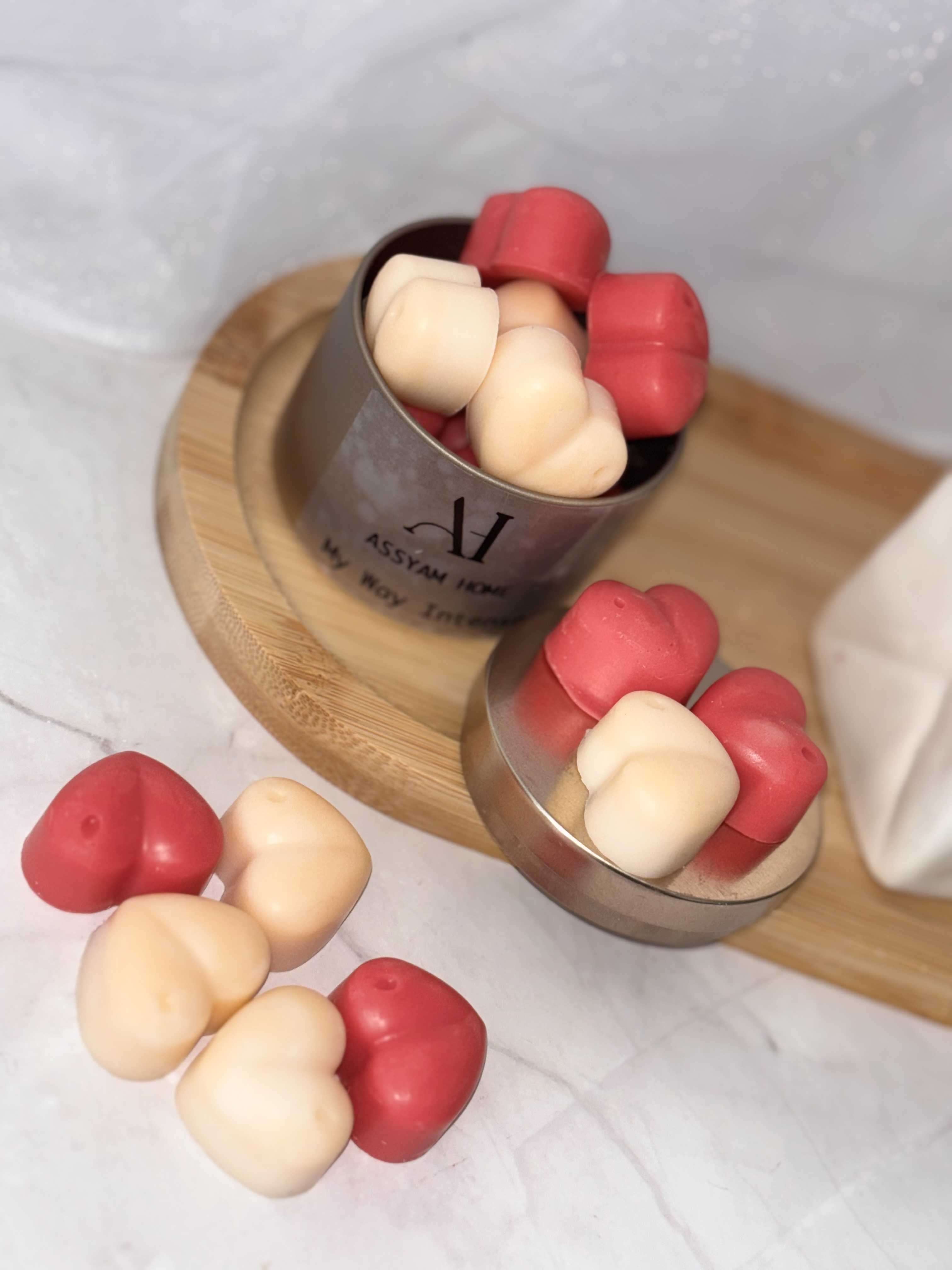 Fondants coeurs parfumés