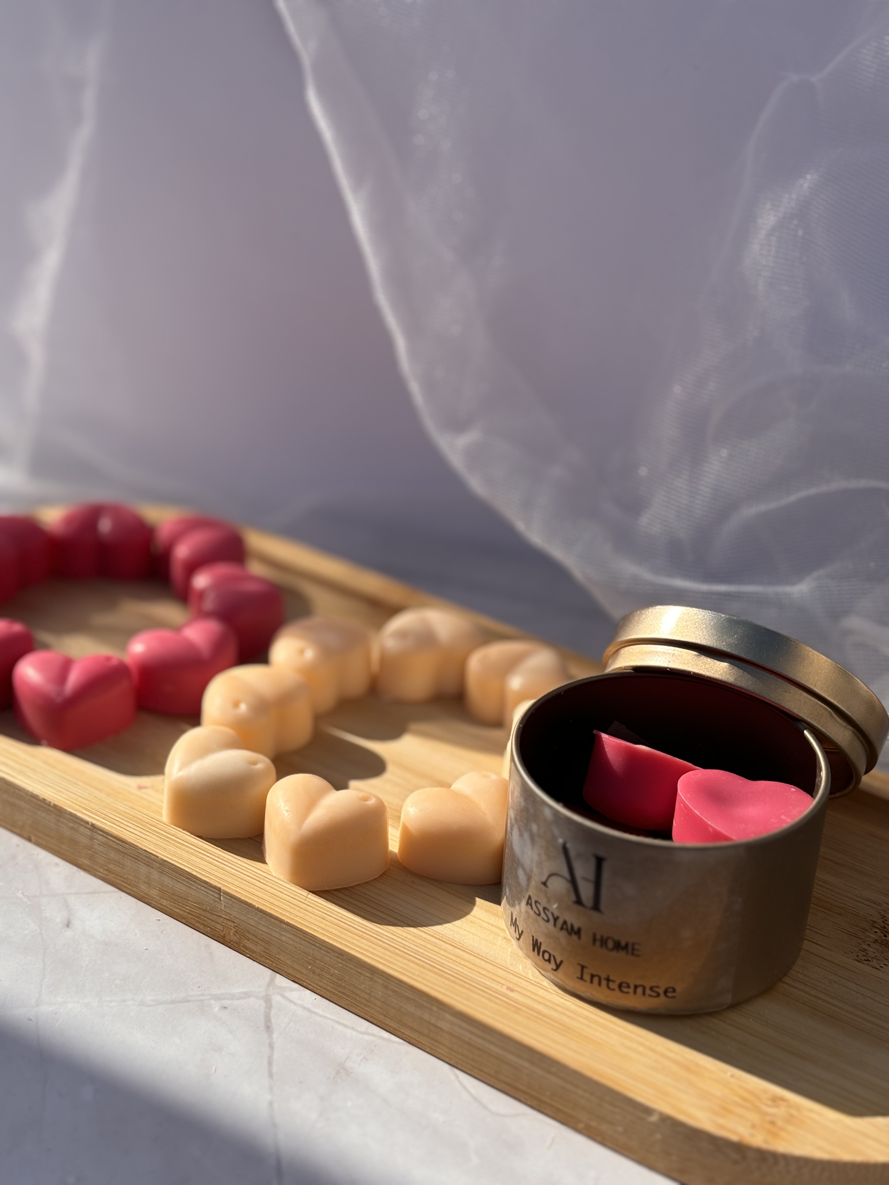 Fondants coeurs parfumés