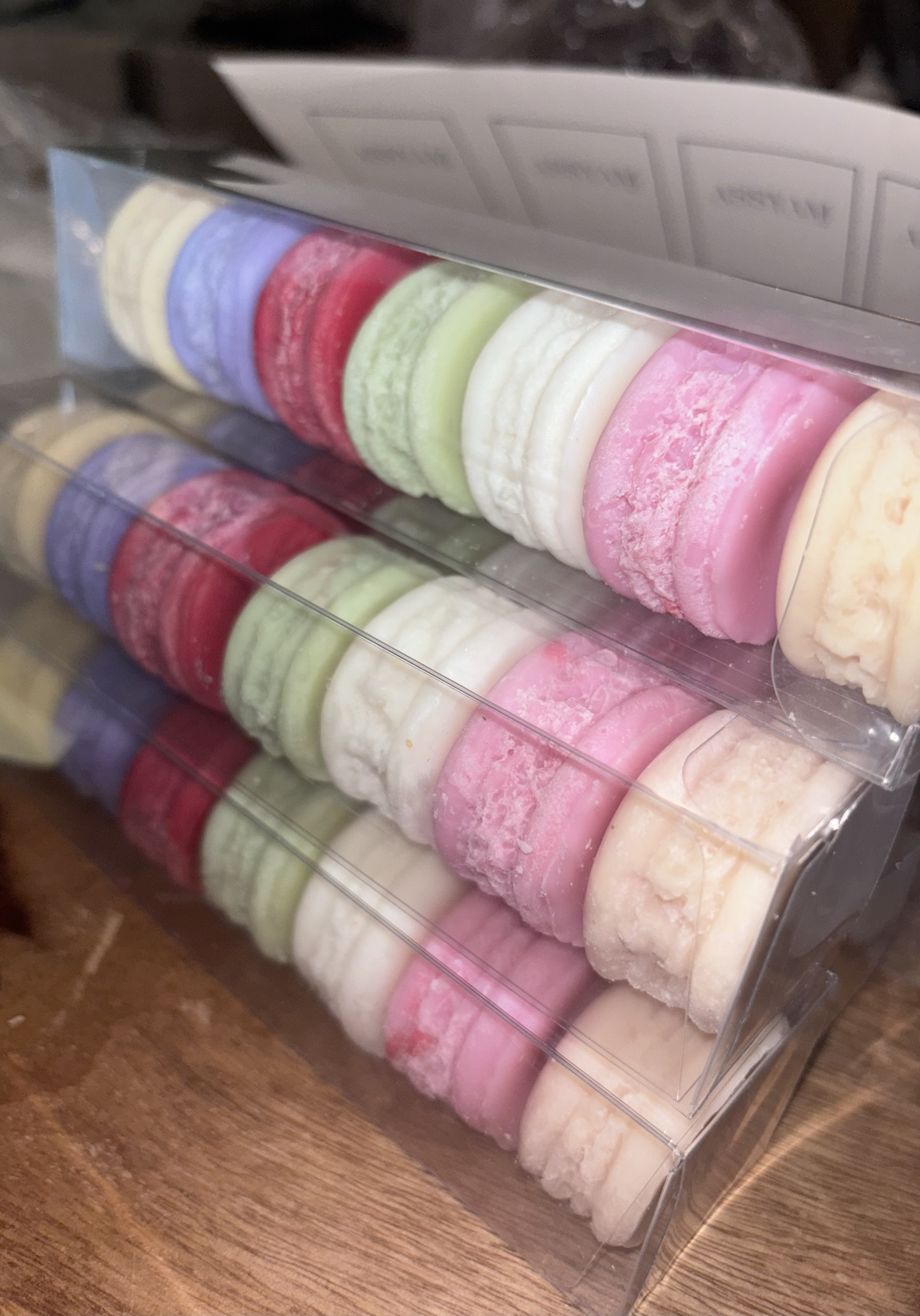 Fondant parfumé macaron découverte 