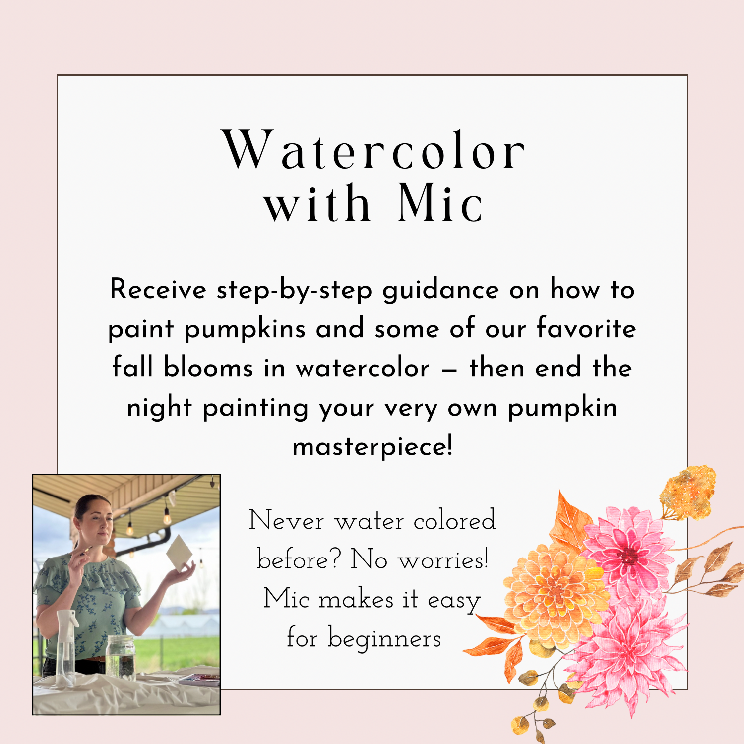 Autumn Petals: Pick and Paint