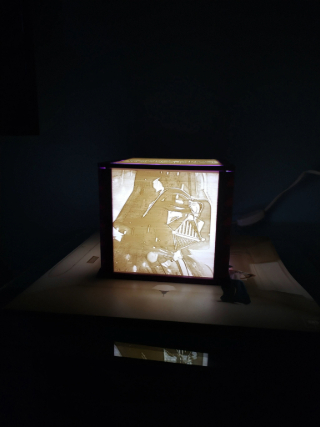 Lámpara de Star Wars