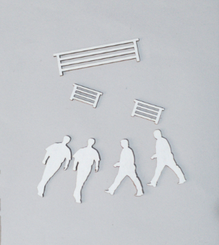 Piezas cortadas a láser