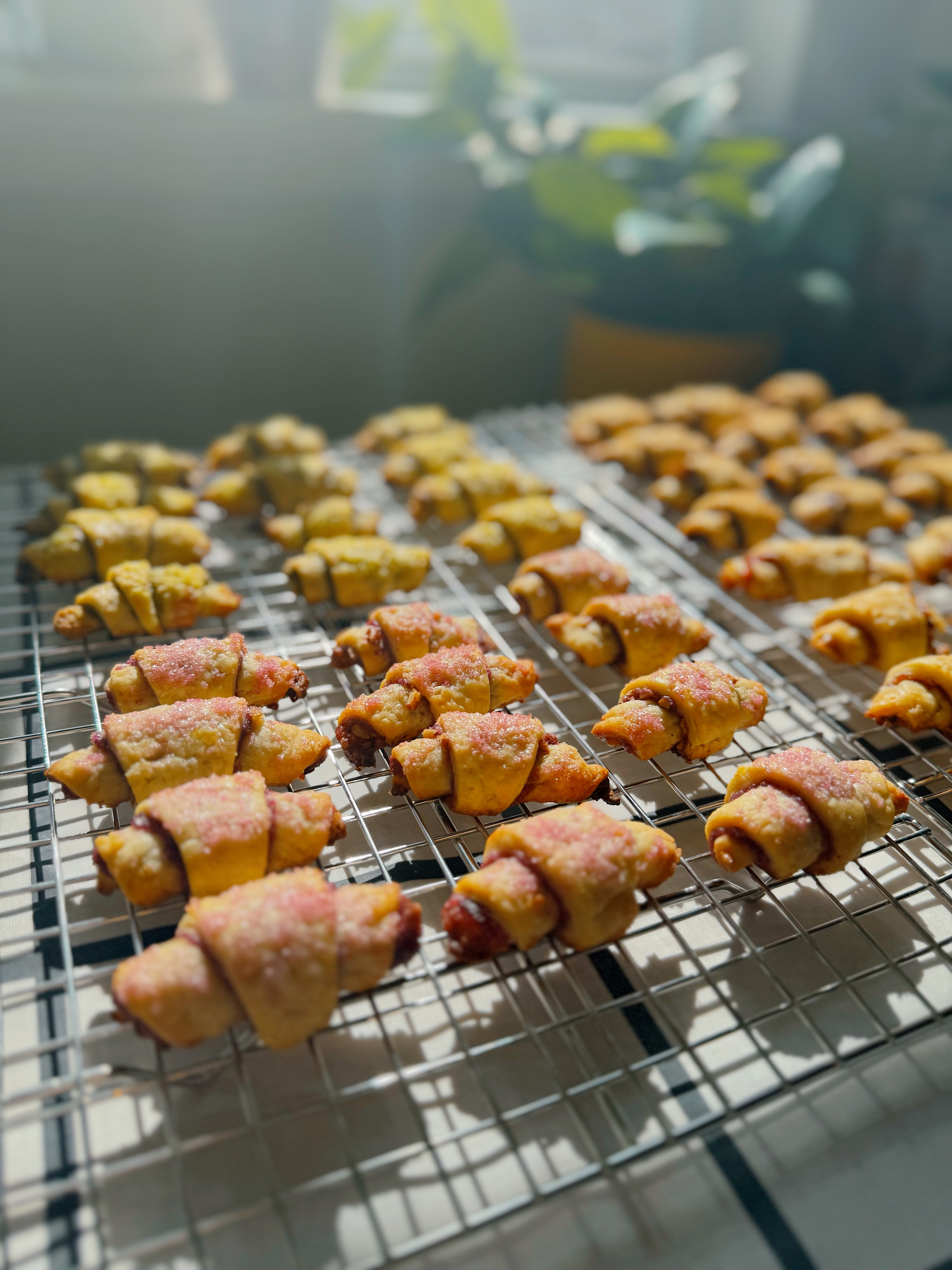 Ube Rugelach