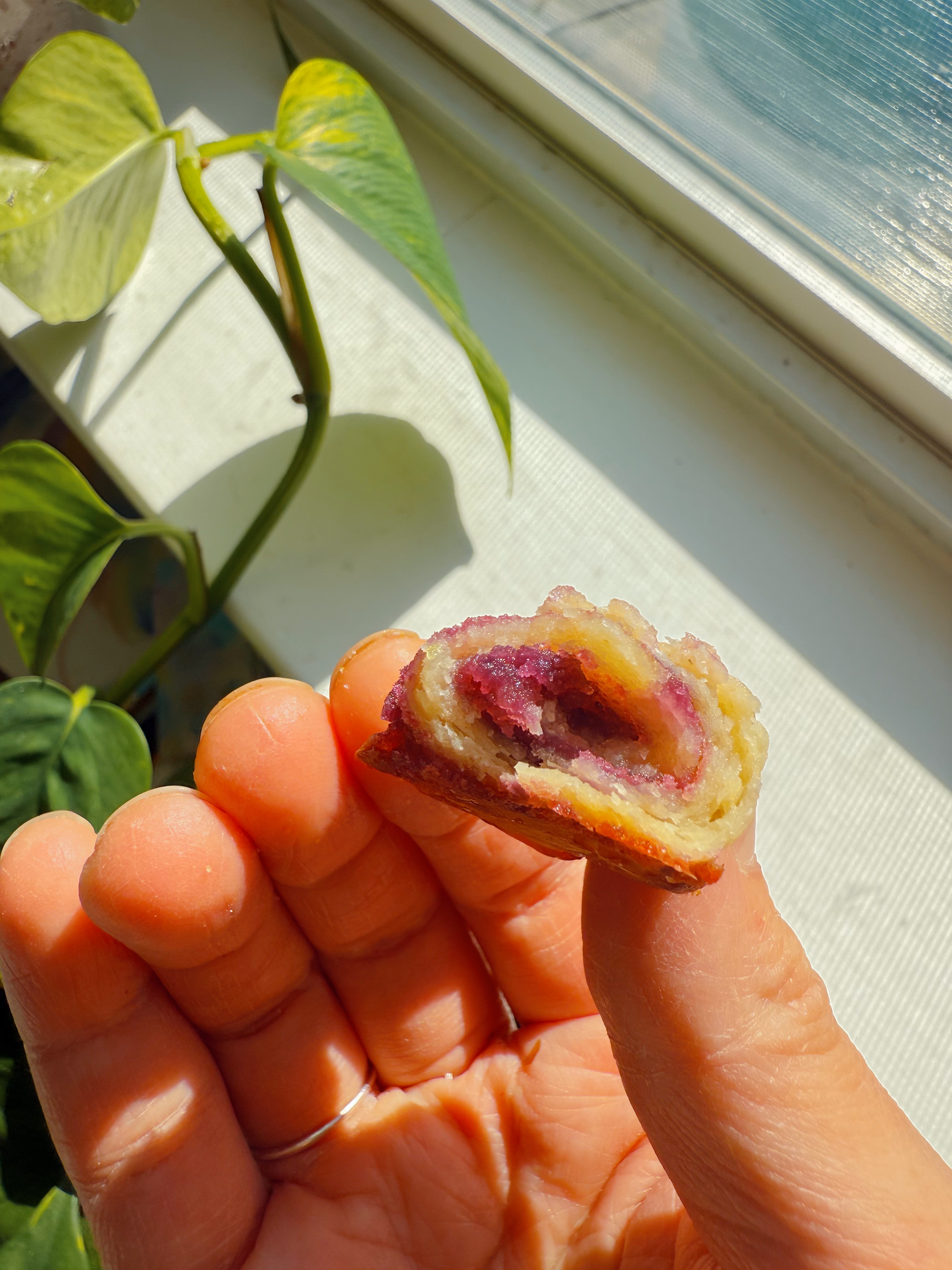 Ube Rugelach