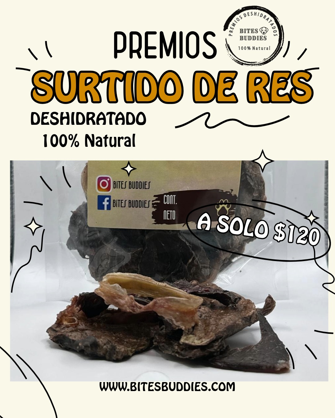 Surtido de Res Deshidratado