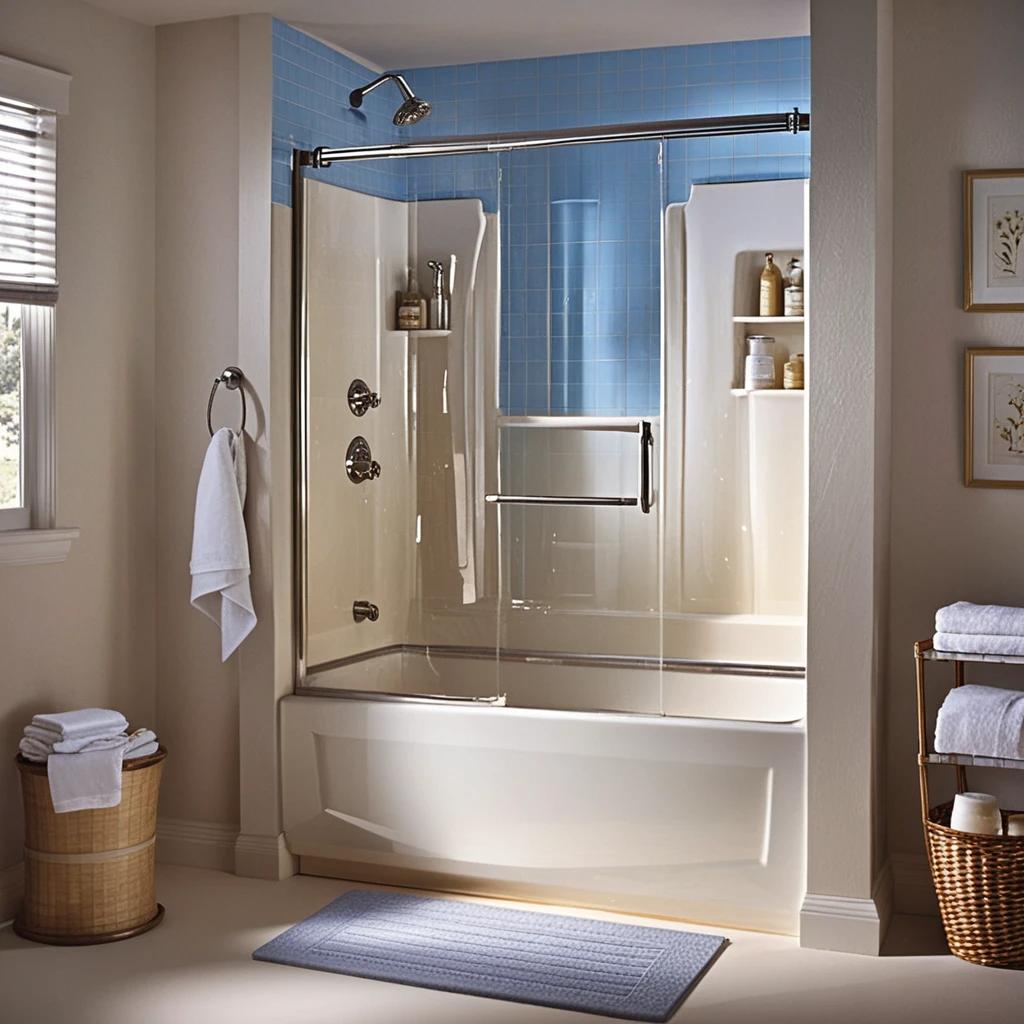 Bathroom Deep Clean, Shower & Tub/Basin (With Glass Panels x2)