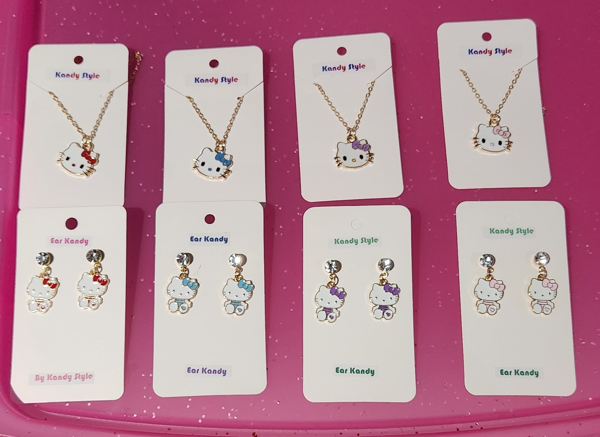 Cute Character Jewelry Set