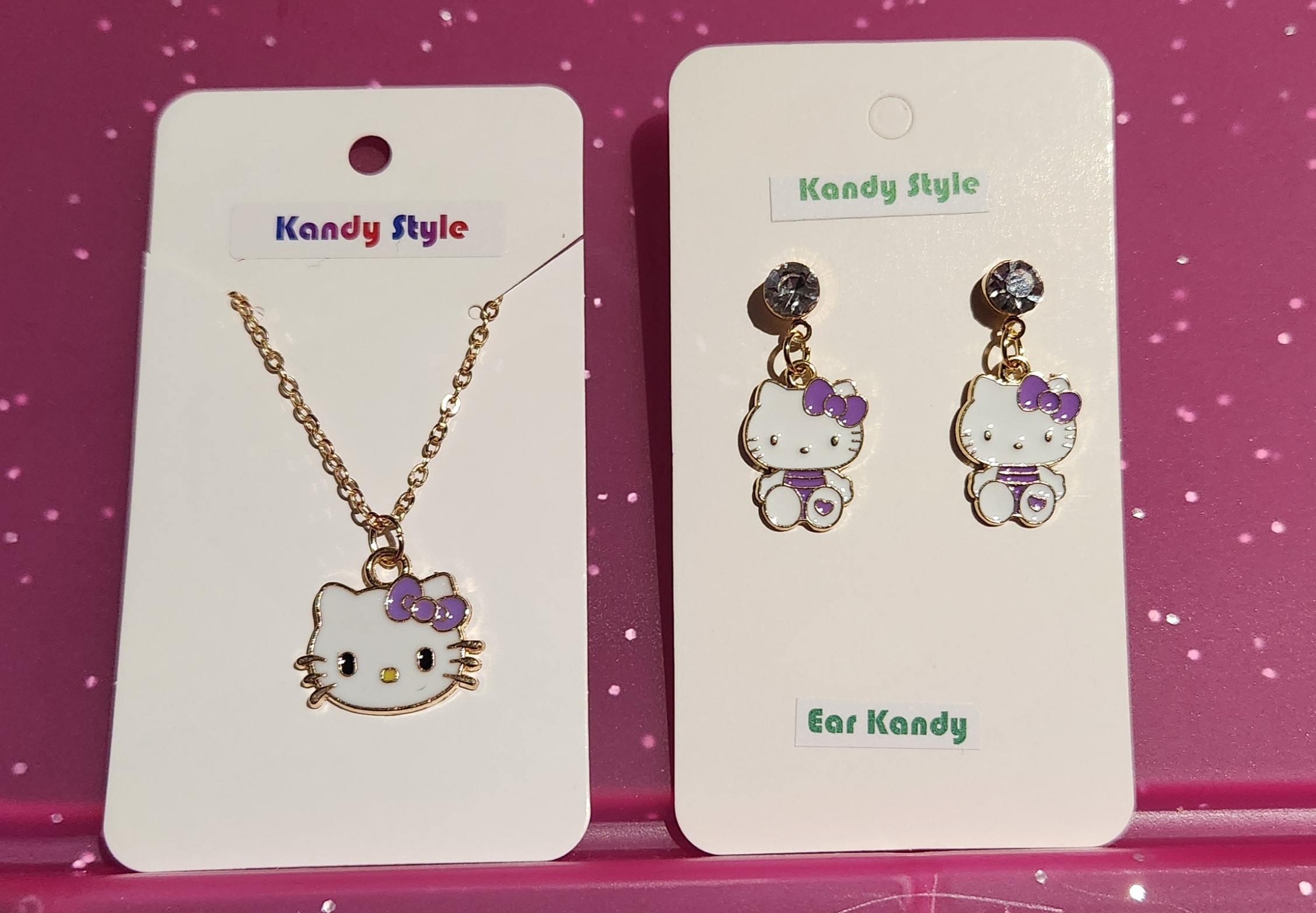 Cute Character Jewelry Set