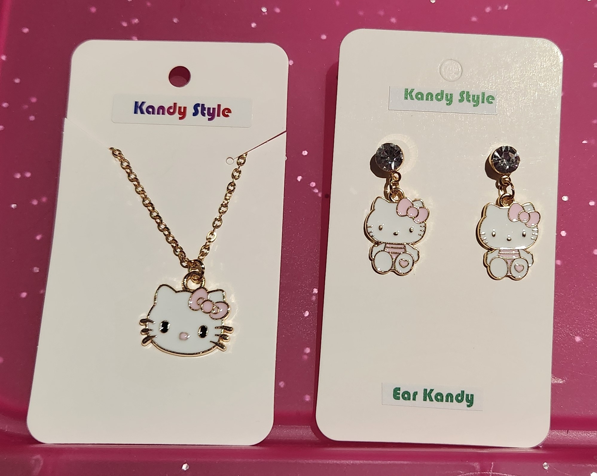 Cute Character Jewelry Set