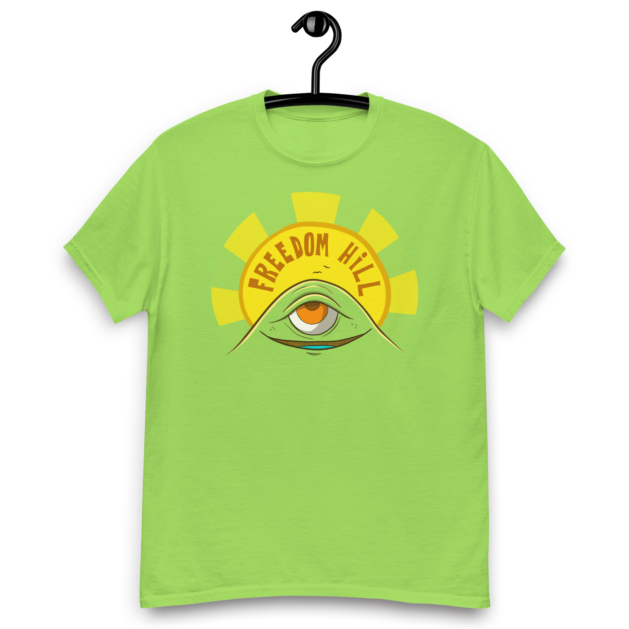 Freedom Hill Lime T-shirt