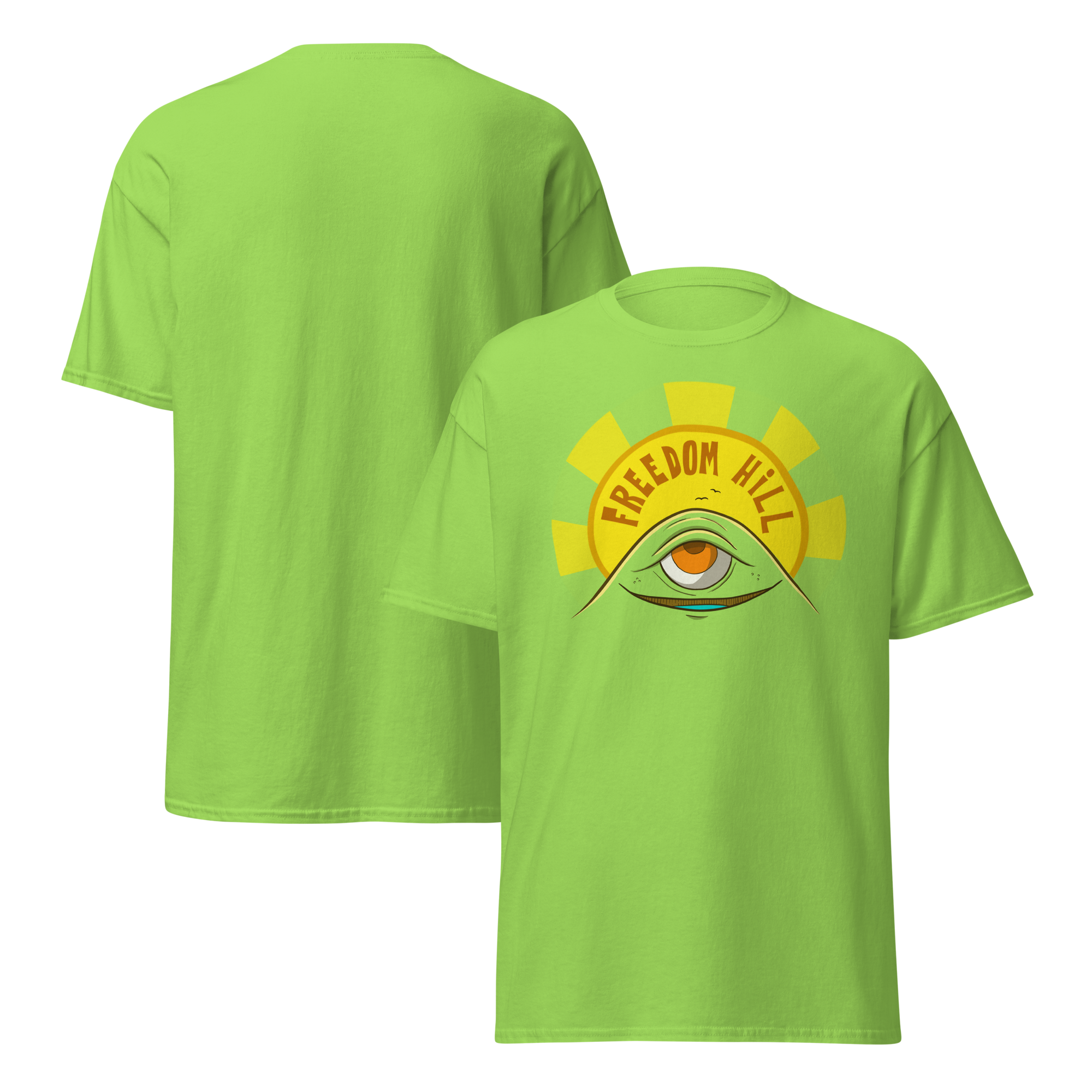 Freedom Hill Lime T-shirt