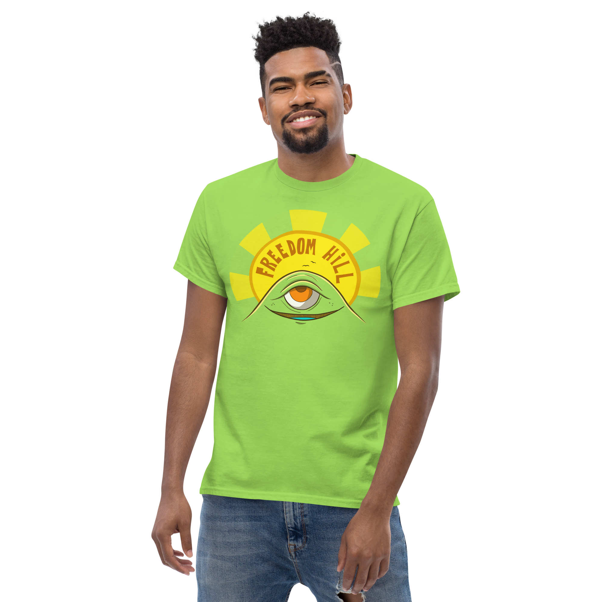 Freedom Hill Lime T-shirt