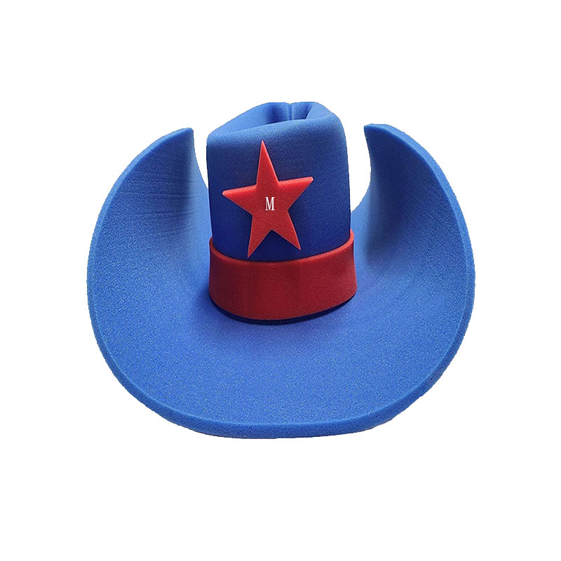 Hilarious Party Cowboy Hat Sponge Foam Halloween Costume Hat Sponge Festival Foam Party Hat