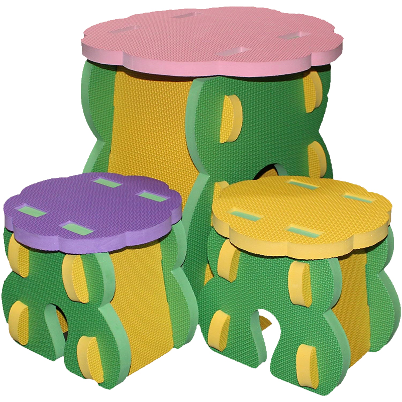 Children's dining table and chair sponge, kindergarten toy game learning small table and chair