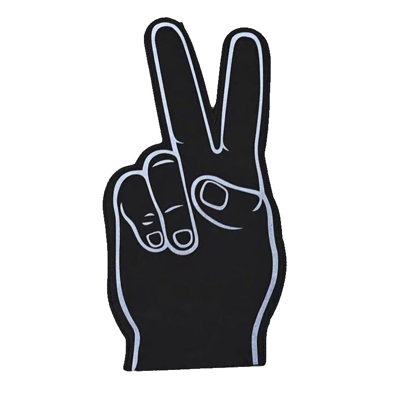 Giant Foam Finger 18 Inch- Number 1 Universal Foam Hand for All Occasions - Cheerleading for Sports - Exciting Vibrant Colors use as Celebration Pom Poms- Great for Sports Events Games School Business