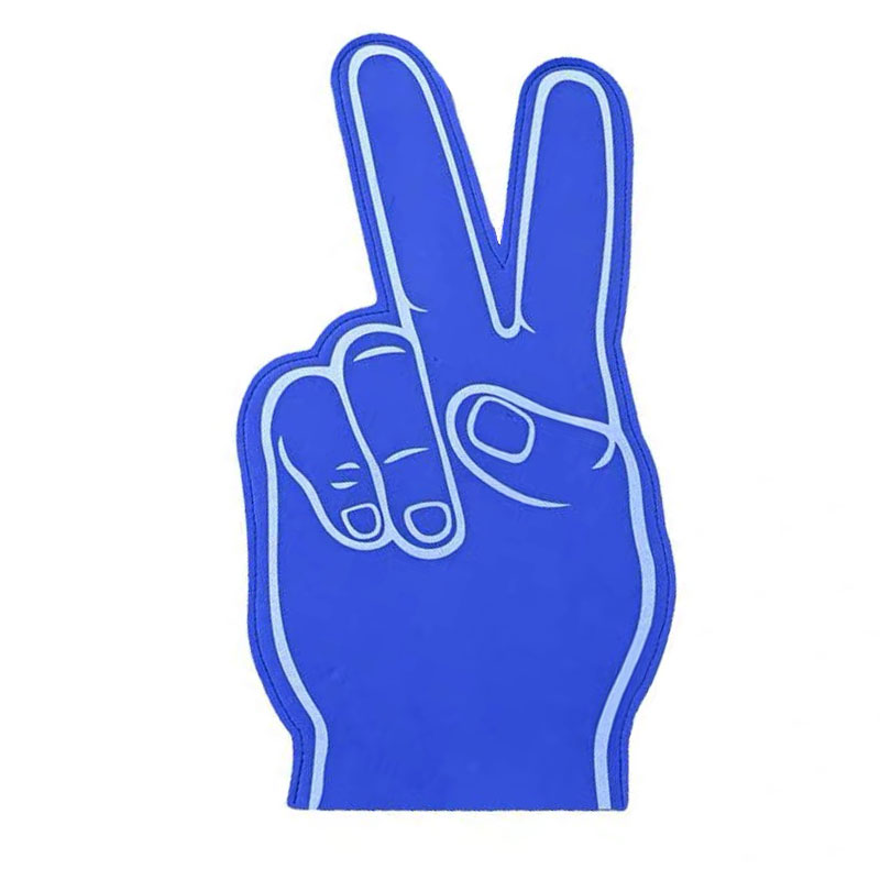 Giant Foam Finger 18 Inch- Number 1 Universal Foam Hand for All Occasions - Cheerleading for Sports - Exciting Vibrant Colors use as Celebration Pom Poms- Great for Sports Events Games School Business