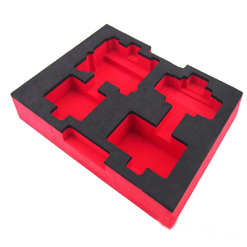 Large Floating Spa Hot Tub Bar Drink and Food Table Red and Black Refreshment Tray for Pool or Beach Party Float Lounge Durable Foam 
