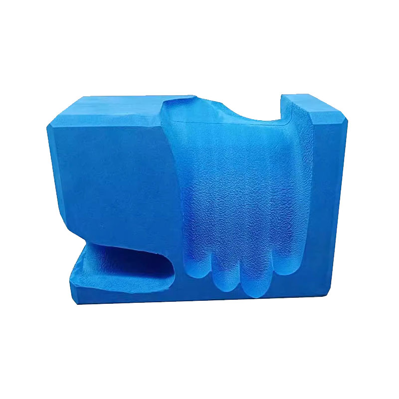 Ergonomic hand grip shape high density yoga brick foam block anti-slip improves grip strength and wrist health