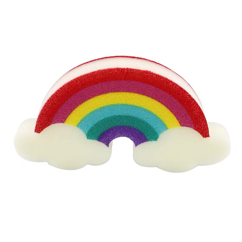 Rainbow Bath Ball Sponge