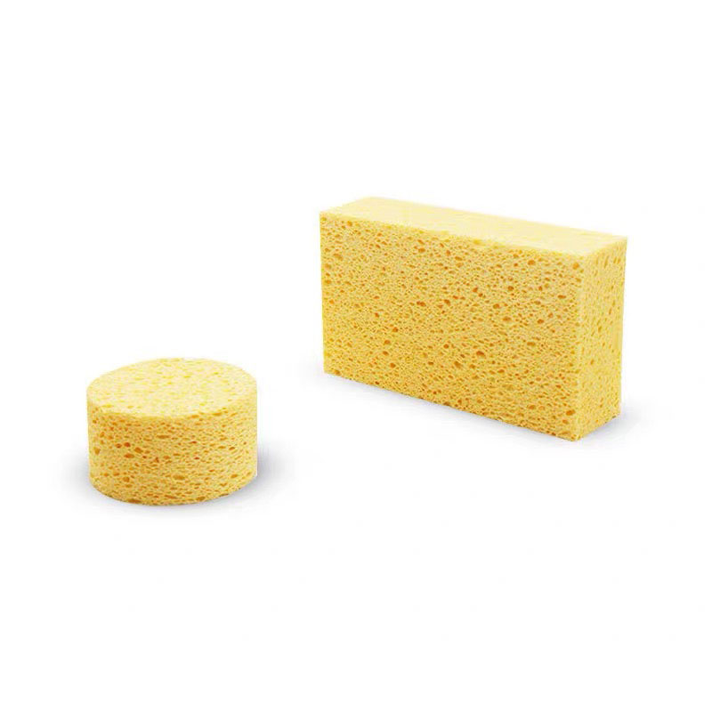 Microwave, steam cleaner, water-absorbing sponge, washing pad