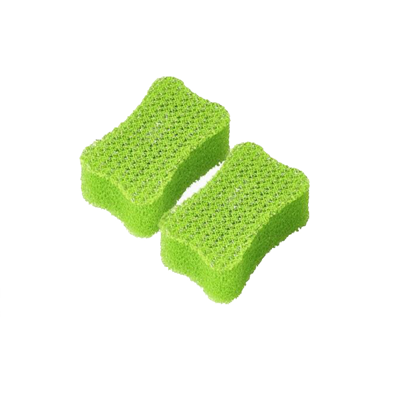 Non-stick pan cleaning sponge wipe