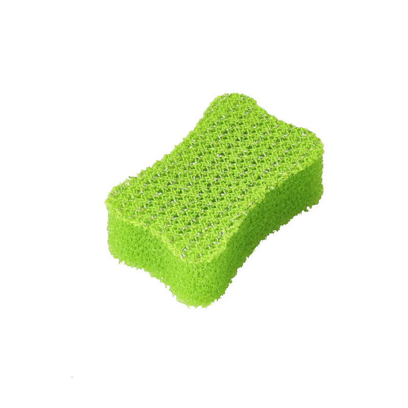 Non-stick pan cleaning sponge wipe