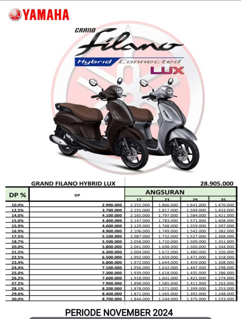 Hybrid Scooter Grand Filano