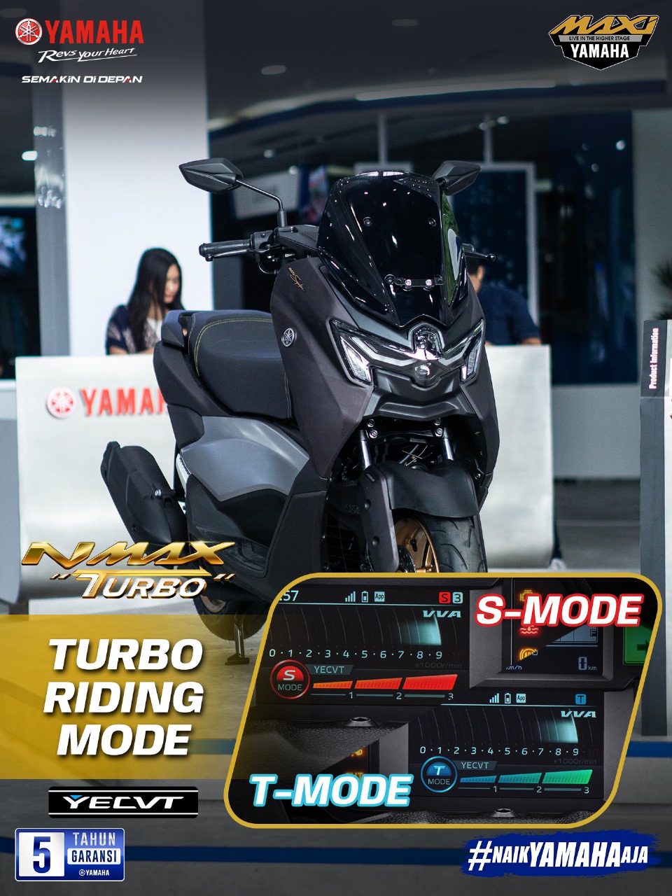 Yamaha NMAX Turbo Techmax/Neo