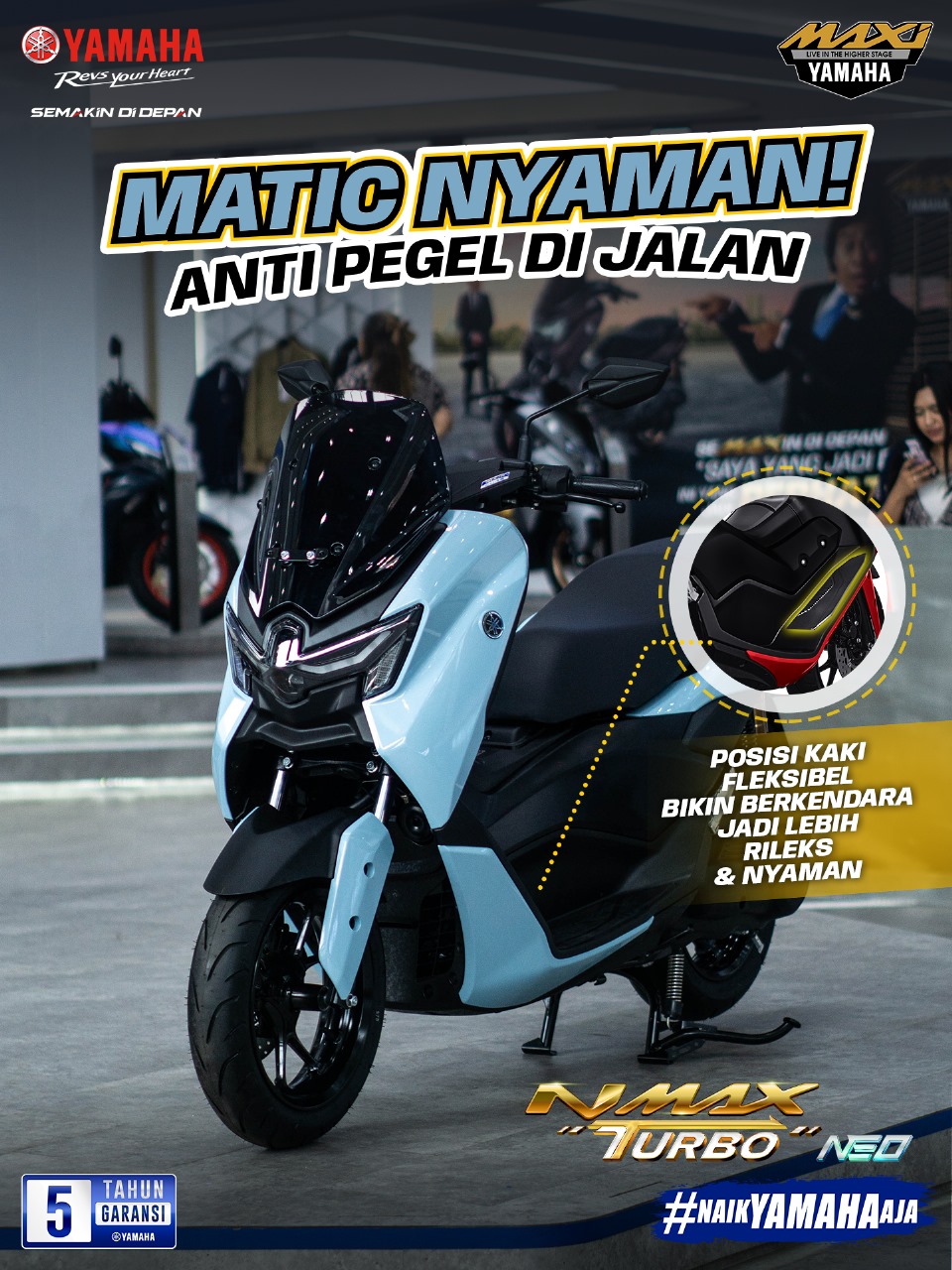 Yamaha NMAX Turbo Techmax/Neo