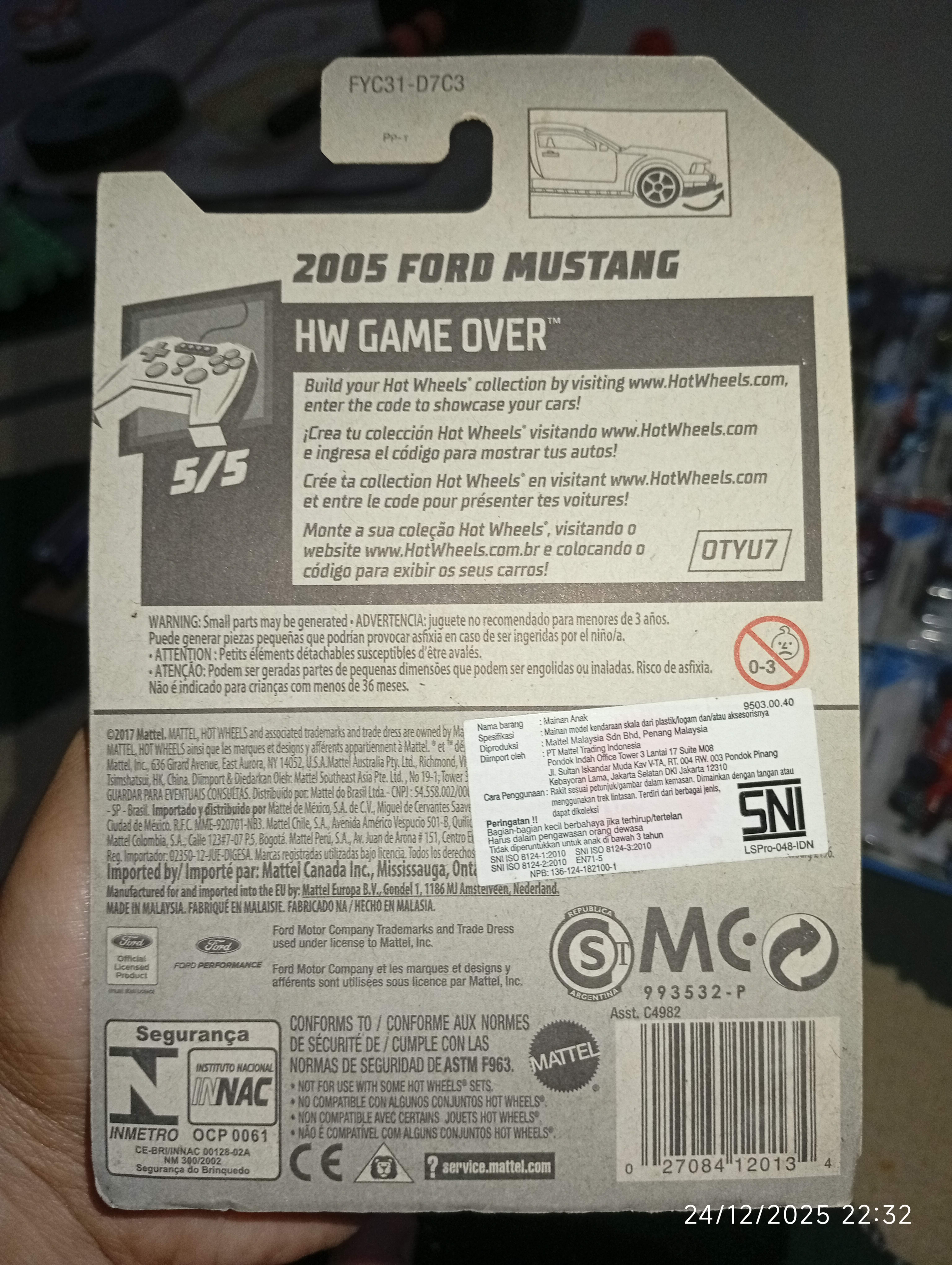 Hot Wheels HW Game Over