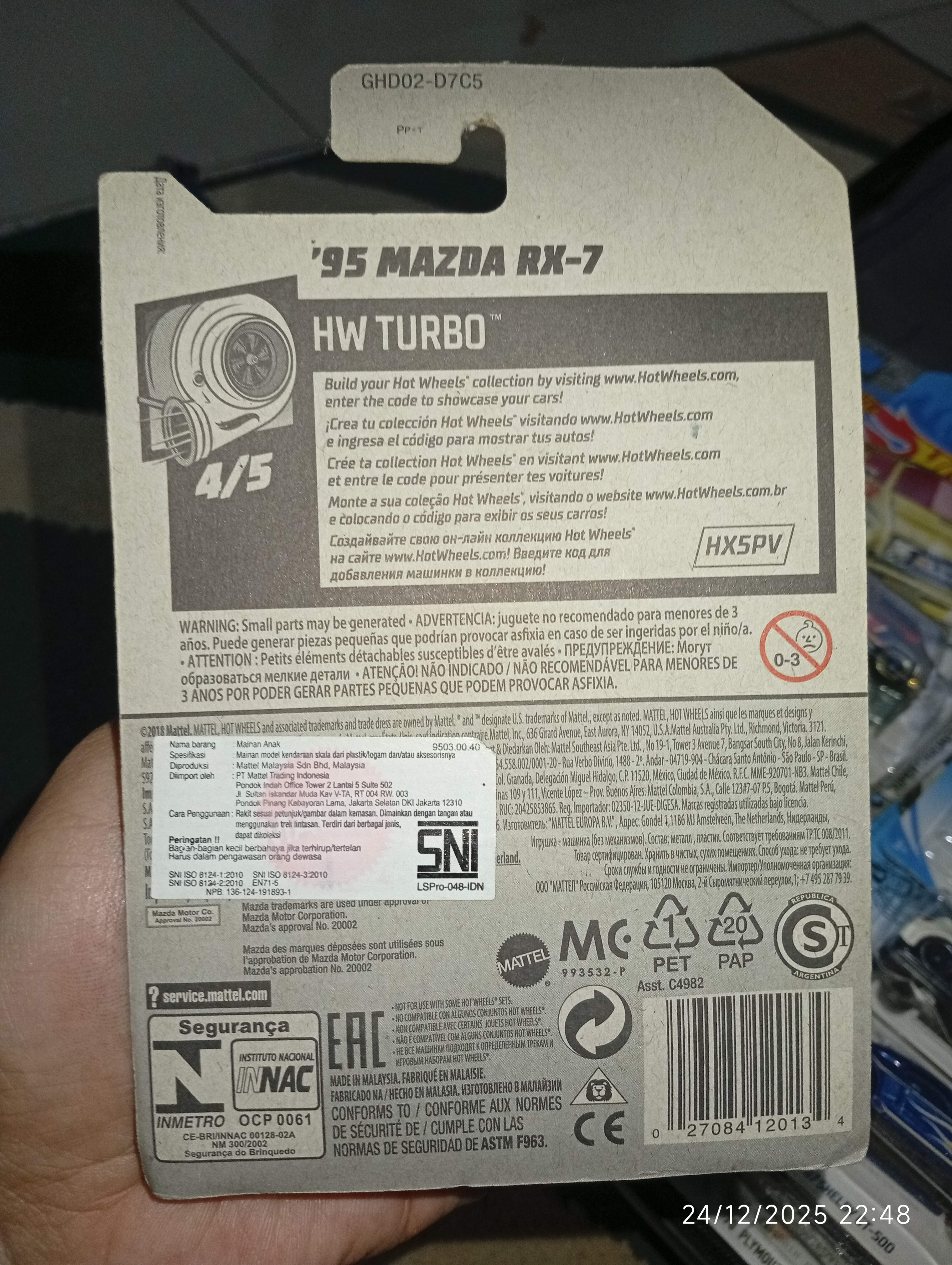 Hot Wheels Mazda RX-7