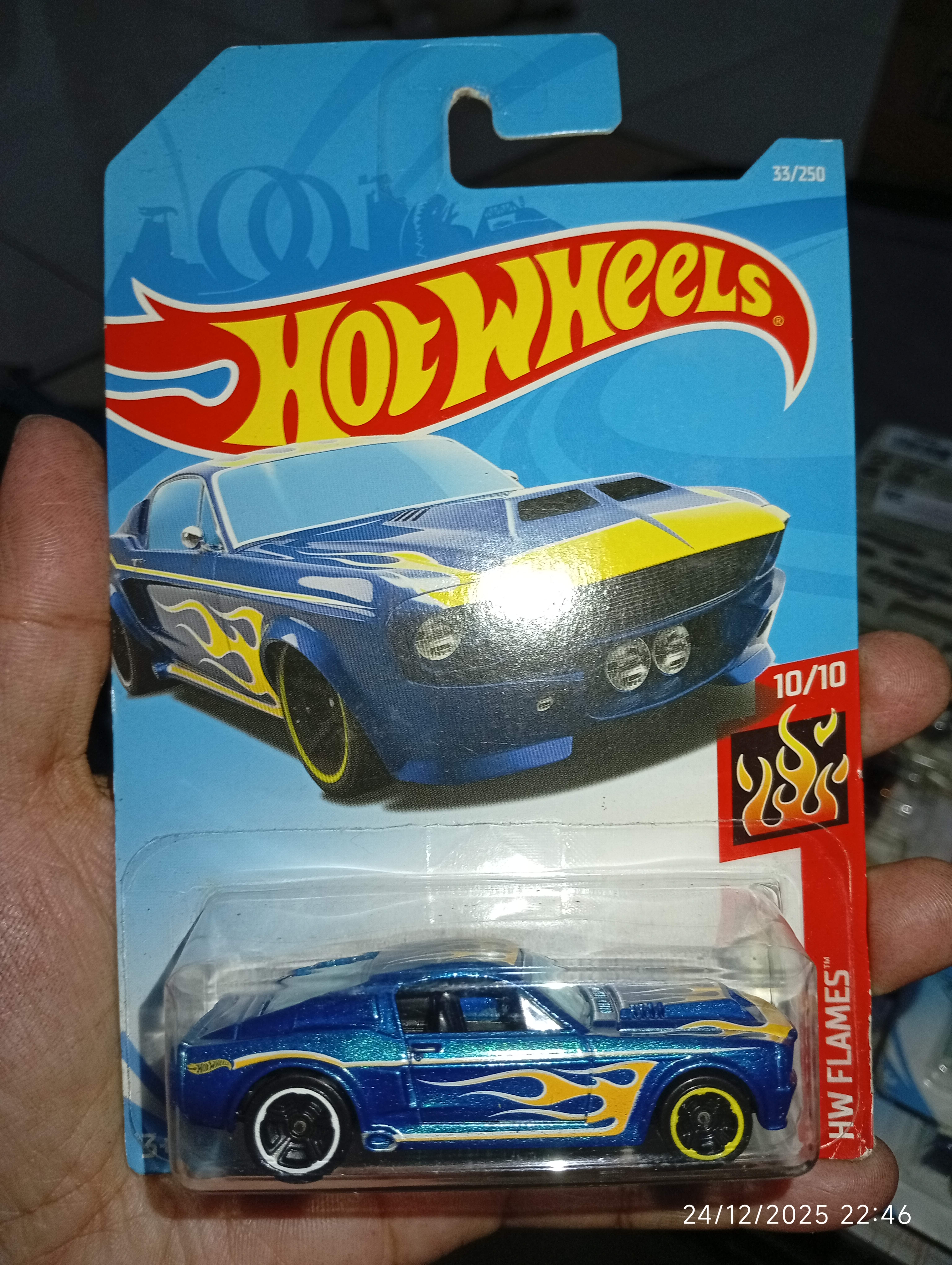 Hot Wheels HW Flames Biru