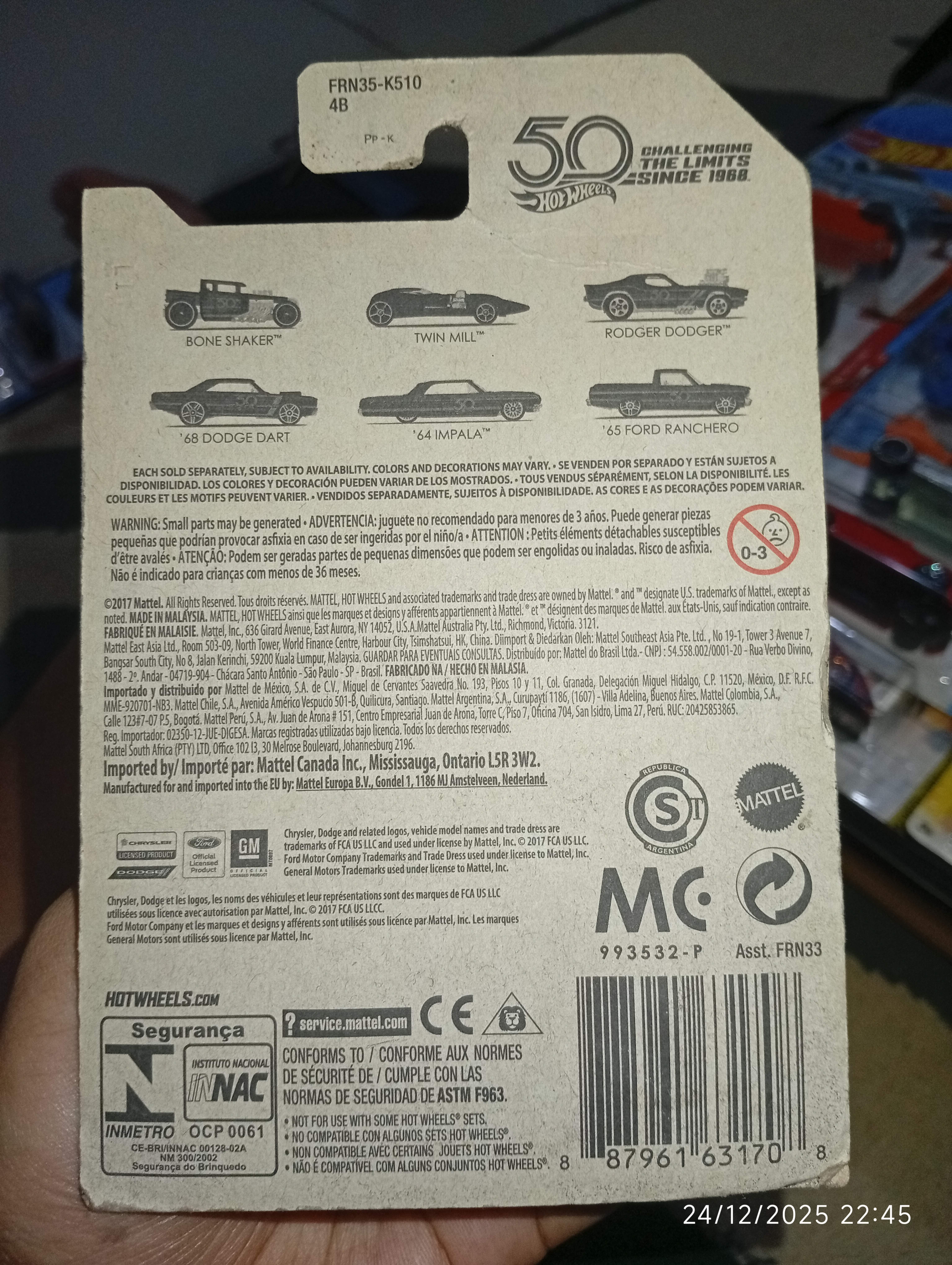 Hot Wheels 50th Anniversary - Custom Car